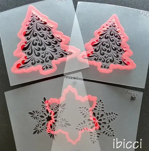 ibicci Trees and Snowflake combos - indication of Snowflake sizing